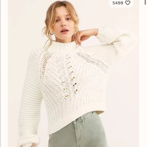 Free People Ivory Sweater